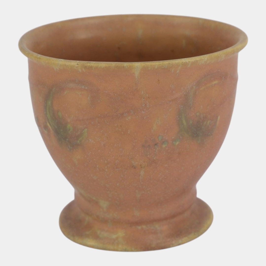 Roseville Cremona Pink 1928 Vintage Art Deco Pottery Ceramic Planter Vase 353-5