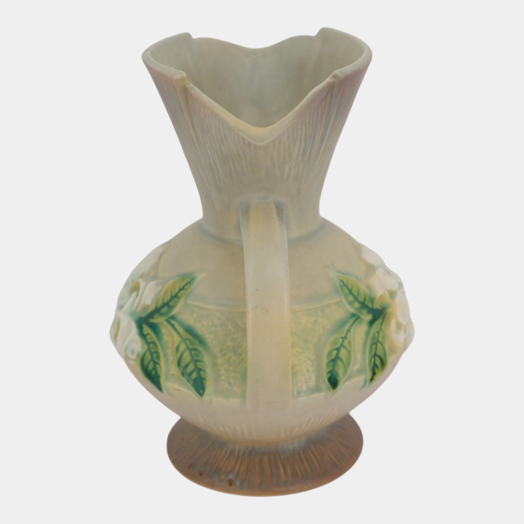 Roseville Gardenia Gray 1950 Mid Century Modern Ceramic Vase 684-8