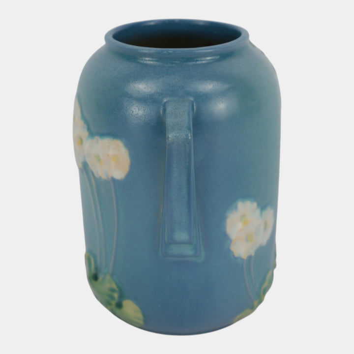 Roseville Primrose Blue 1936 Vintage Art Deco Pottery Ceramic Vase 761-6