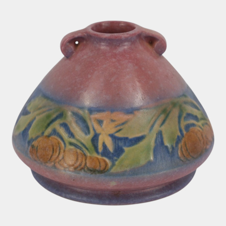 Roseville Baneda Pink 1932 Vintage Arts And Crafts Pottery Ceramic Vase 603-4