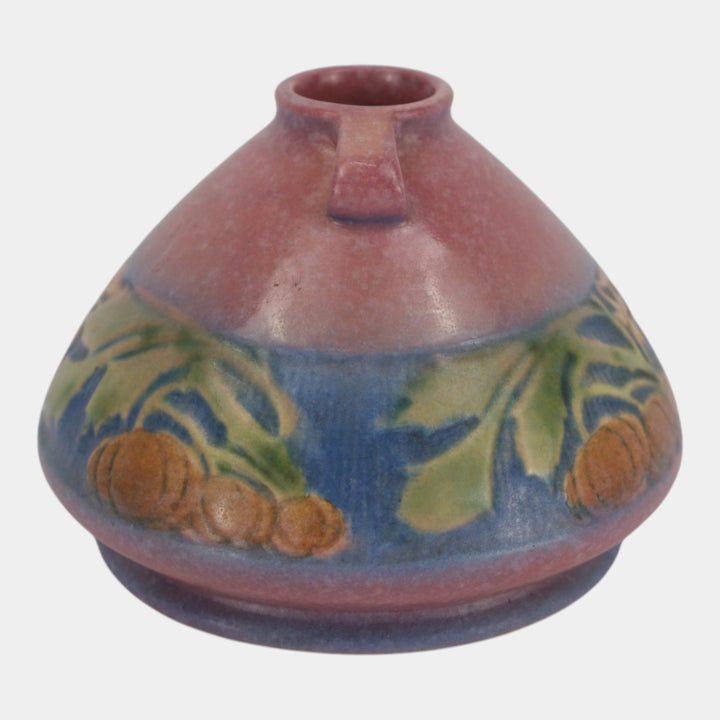 Roseville Baneda Pink 1932 Vintage Arts And Crafts Pottery Ceramic Vase 603-4