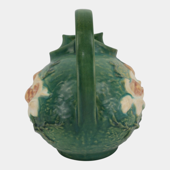 Roseville Magnolia Green 1943 Vintage Art Pottery Ceramic Cider Pitcher 1327