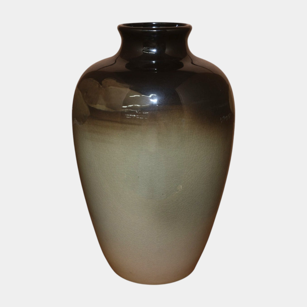 Weller Eocean 1898-1918 Antique Art Pottery Hand Painted Water Lily Vase Burgess