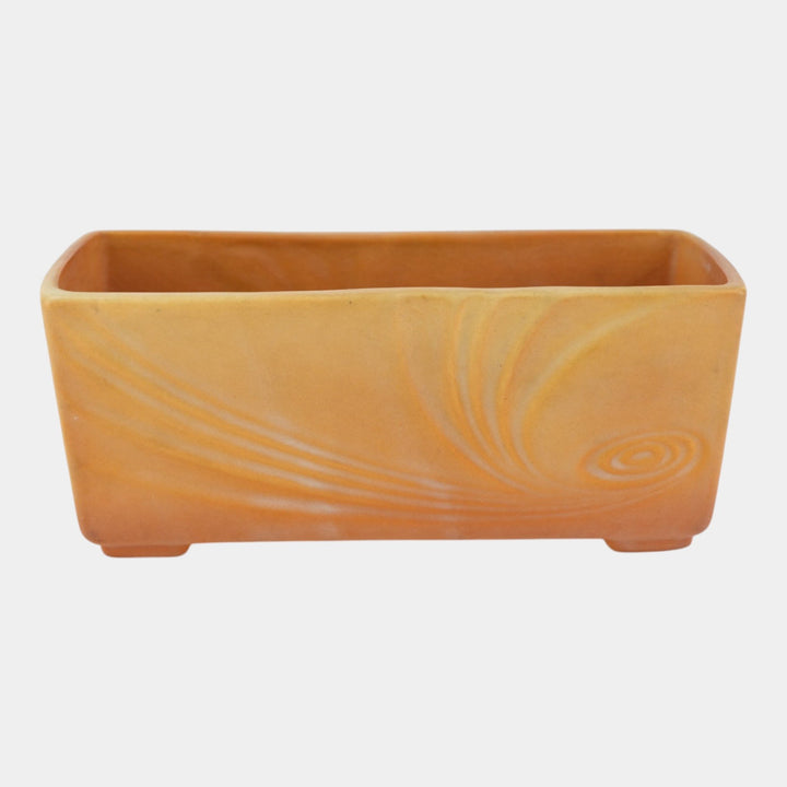 Roseville Florane Tan 1949 Mid Century Modern Pottery Window Box Planter 94-8