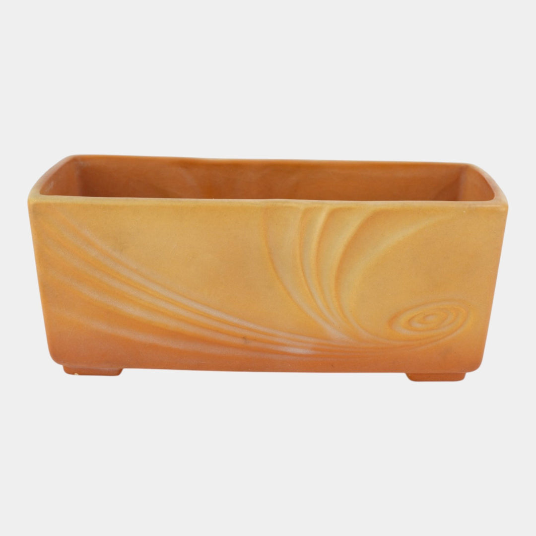 Roseville Florane Tan 1949 Mid Century Modern Pottery Window Box Planter 94-8