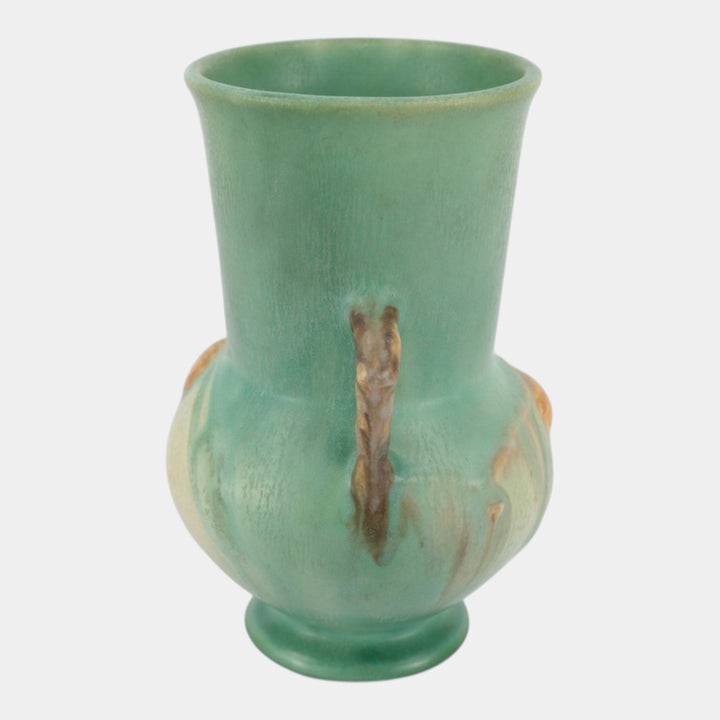 Roseville Pine Cone Green 1936 Vintage Art Pottery Ceramic Vase 839-6