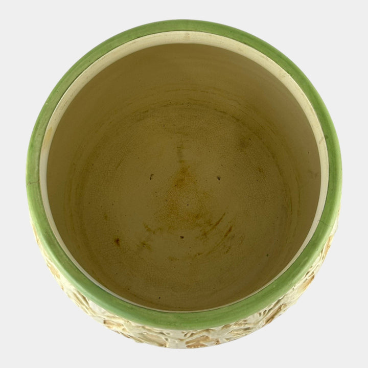 Roseville Cameo 1920 Vintage Art Pottery Ceramic Jardiniere Planter 489-9