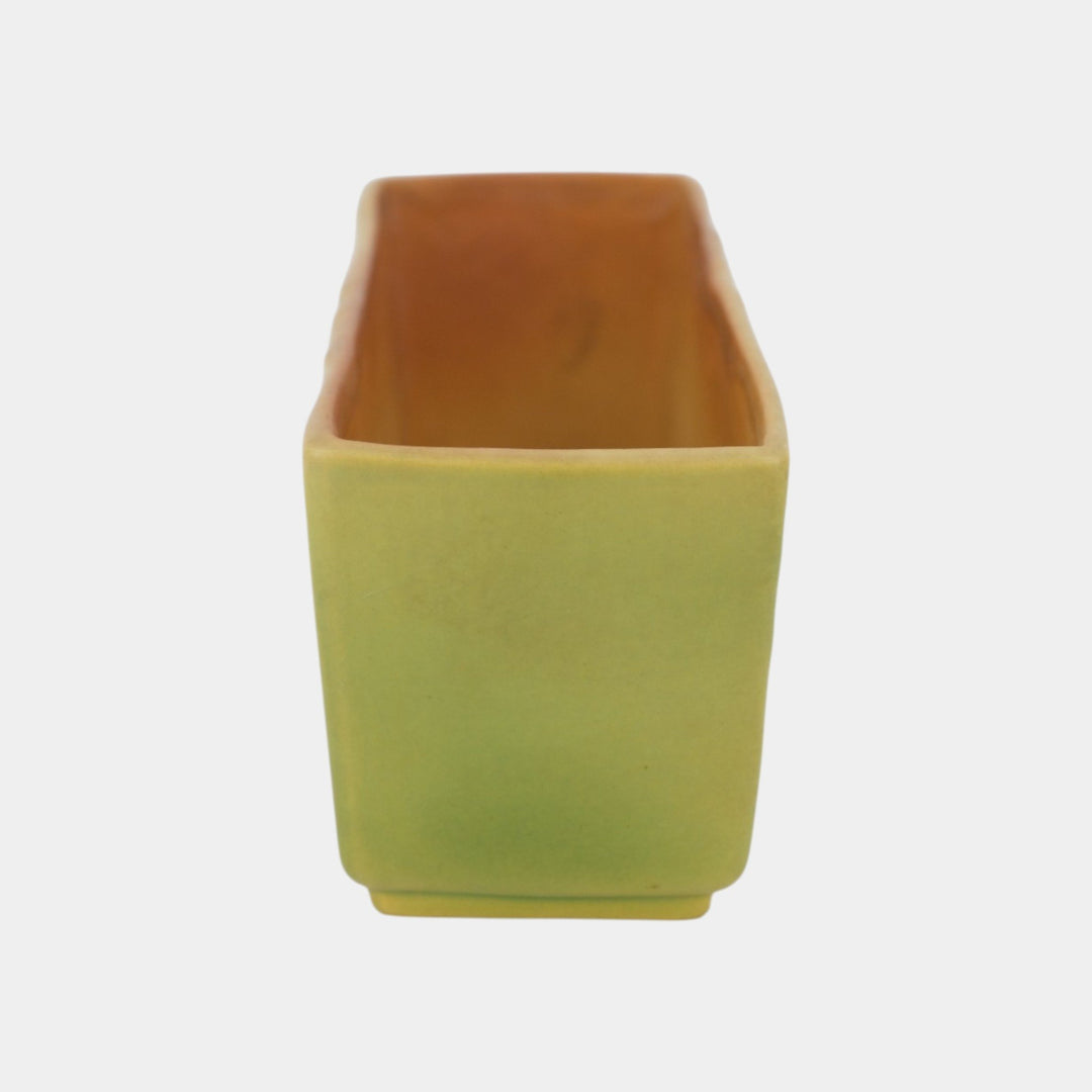 Roseville Florane Green 1949 Mid Century Modern Pottery Window Box Planter 94-8
