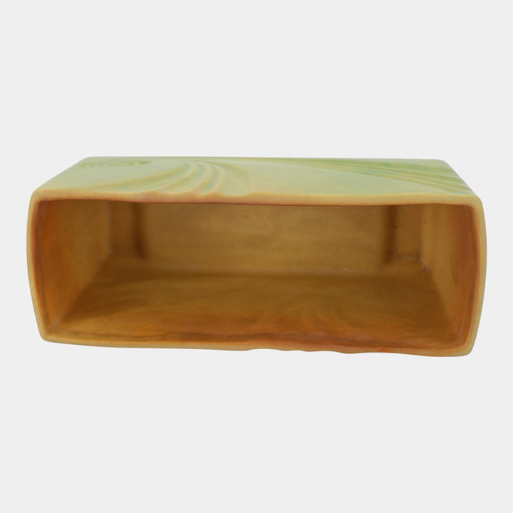 Roseville Florane Green 1949 Mid Century Modern Pottery Window Box Planter 94-8