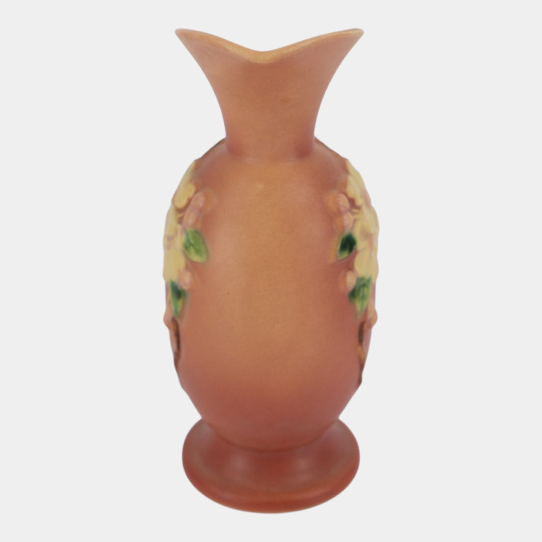Roseville Apple Blossom Pink 1949 Mid Century Modern Pottery Ceramic Ewer 316-8