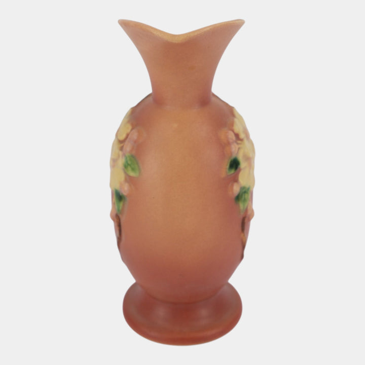 Roseville Apple Blossom Pink 1949 Mid Century Modern Pottery Ceramic Ewer 316-8