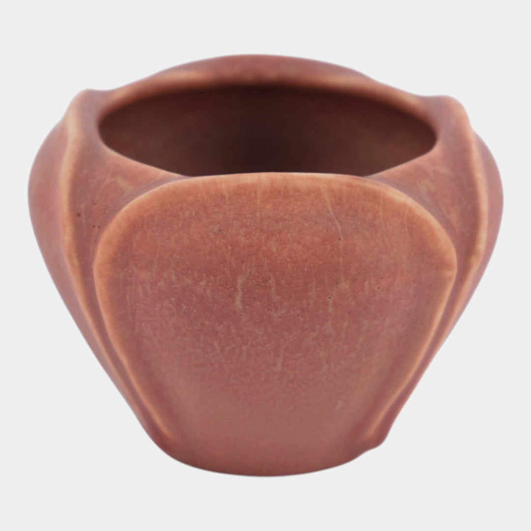 Rookwood 1907 Vintage Arts And Crafts Pottery Pink Ceramic Vase 1089E