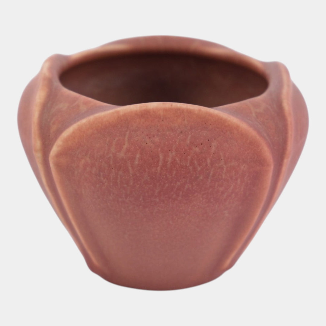 Rookwood 1907 Vintage Arts And Crafts Pottery Pink Ceramic Vase 1089E