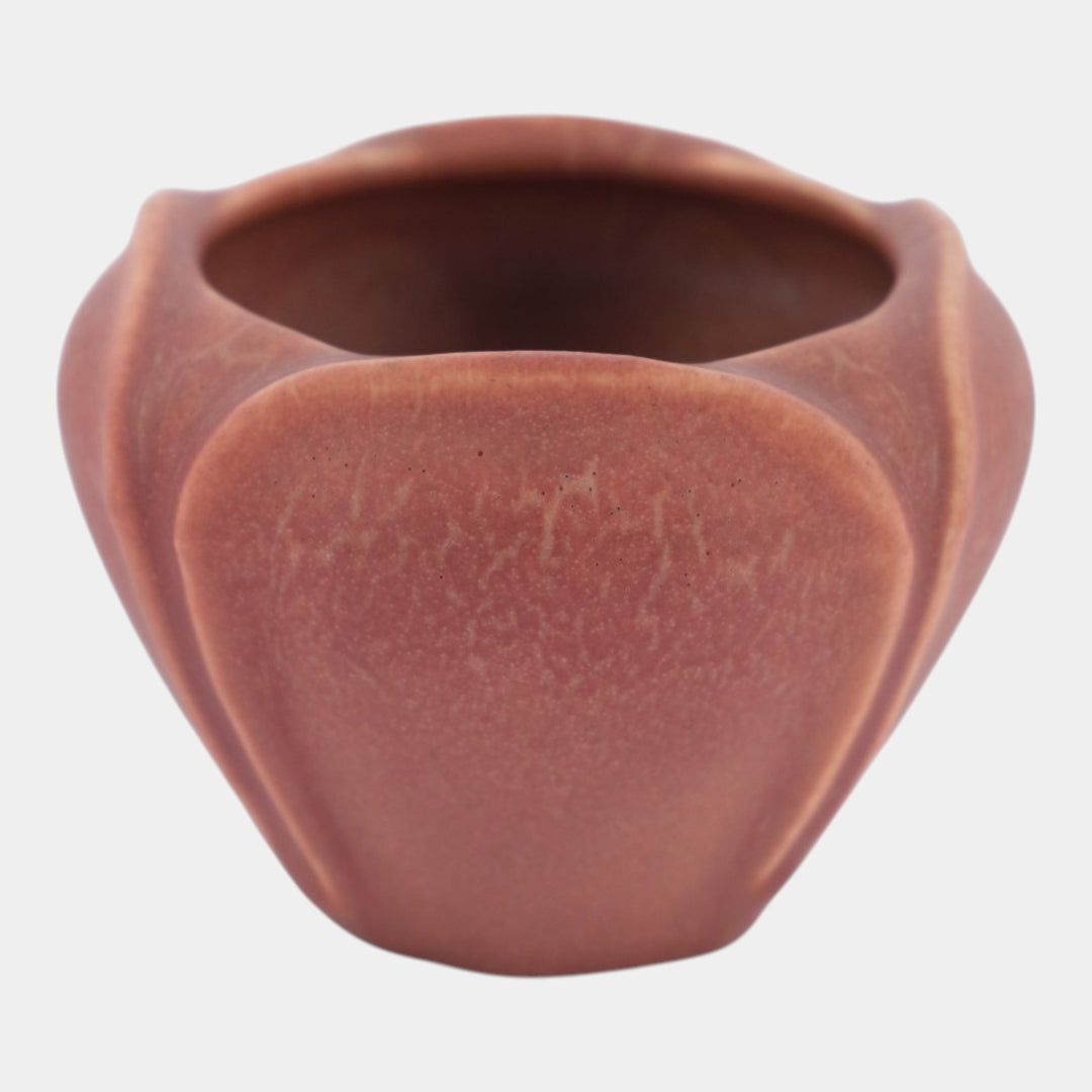 Rookwood 1907 Vintage Arts And Crafts Pottery Pink Ceramic Vase 1089E