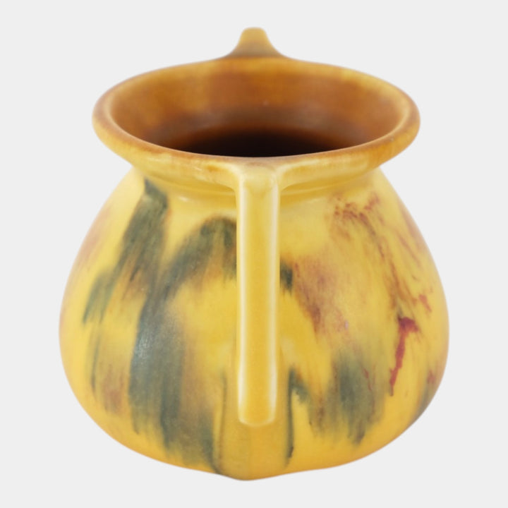 Rookwood 1931 Vintage Art Deco Pottery Yellow Ceramic Vase 354 Janet Harris - Just Art Pottery