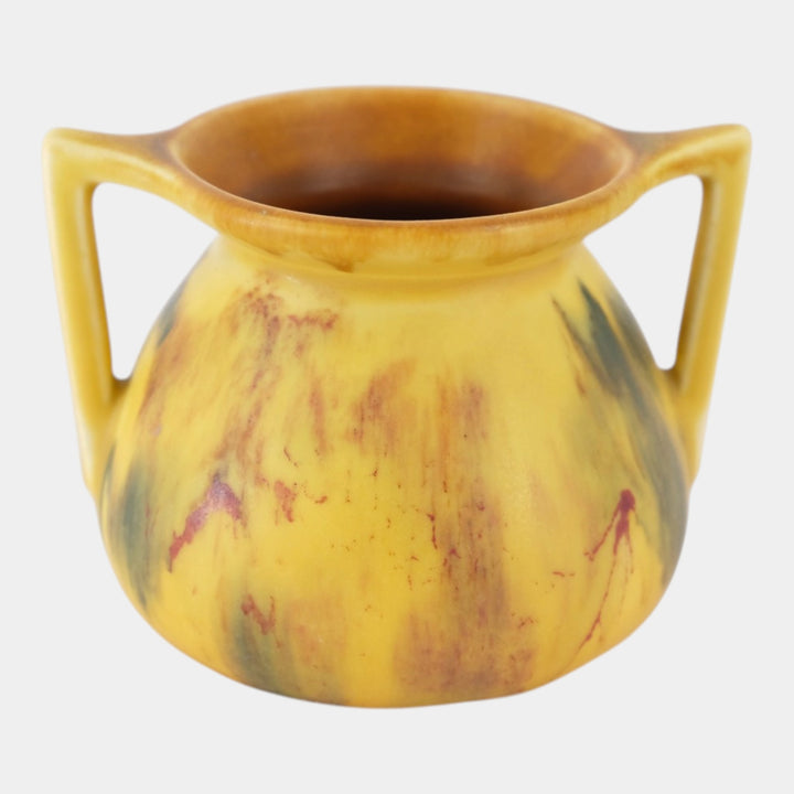 Rookwood 1931 Vintage Art Deco Pottery Yellow Ceramic Vase 354 Janet Harris - Just Art Pottery