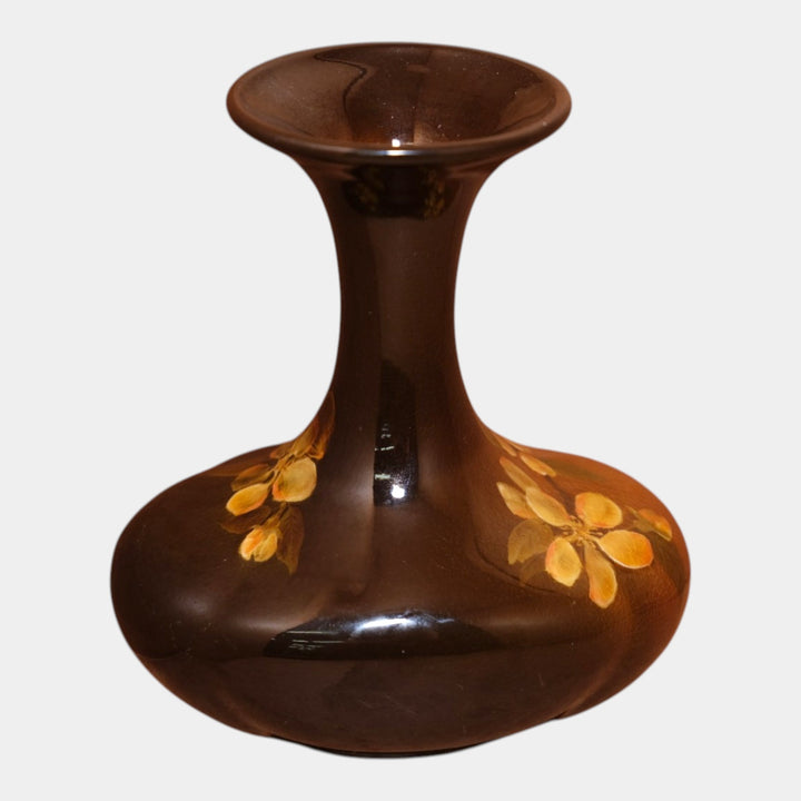 Rookwood 1896 Art Pottery Standard Glaze Floral Deocrated Vase 724 Felten - Just Art Pottery