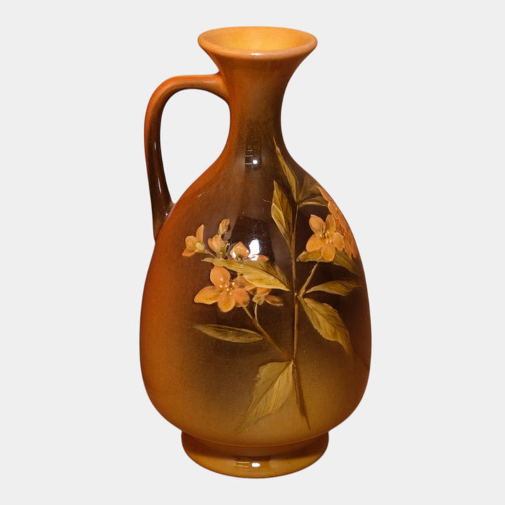 Rookwood 1894 Art Pottery Standard Glaze Floral Deocrated Ewer 657D Zettel - Just Art Pottery