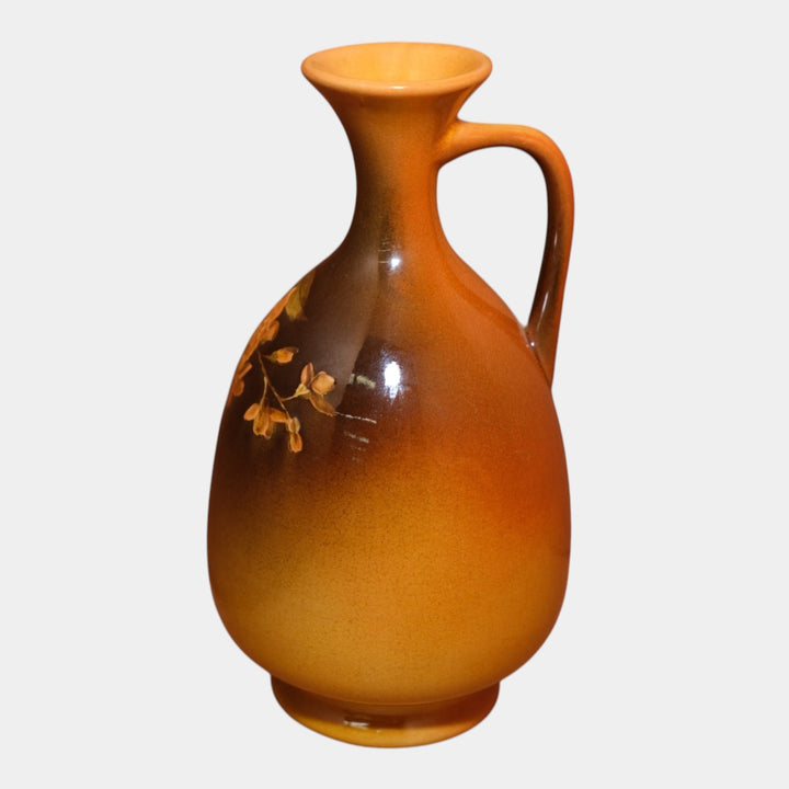 Rookwood 1894 Art Pottery Standard Glaze Floral Deocrated Ewer 657D Zettel - Just Art Pottery