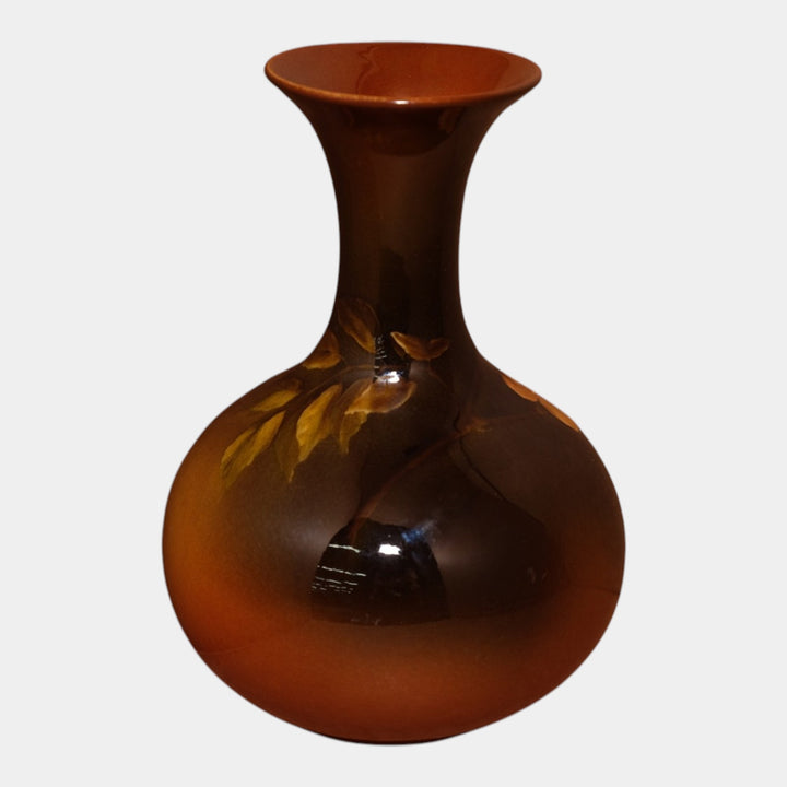 Rookwood 1894 Art Pottery Standard Glaze Trumpet Flower Vase 387E Foertmeyer - Just Art Pottery