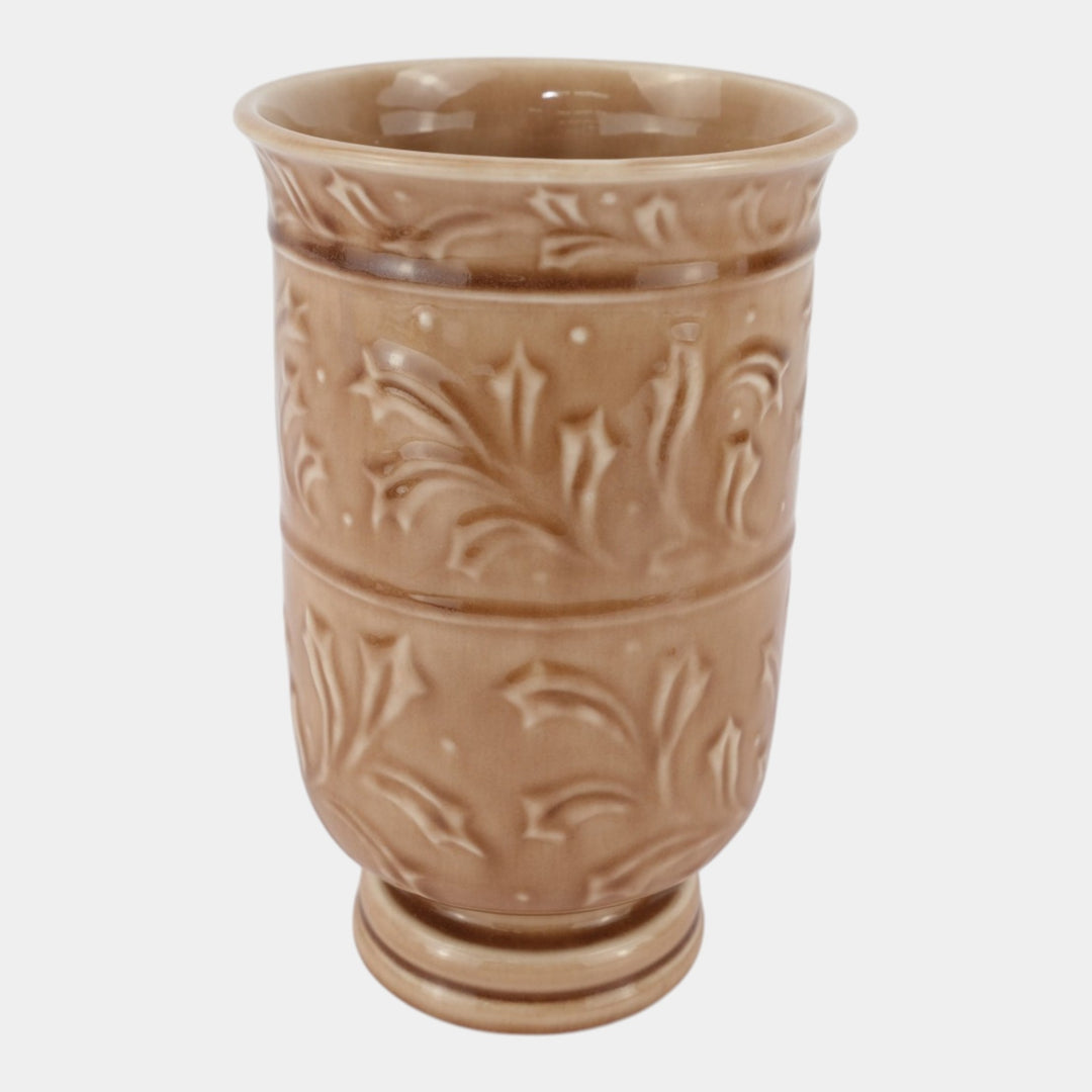 Rookwood 1945 Vintage Mid Century Modern Pottery Celadon Brown Ceramic Vase 6894 - Just Art Pottery