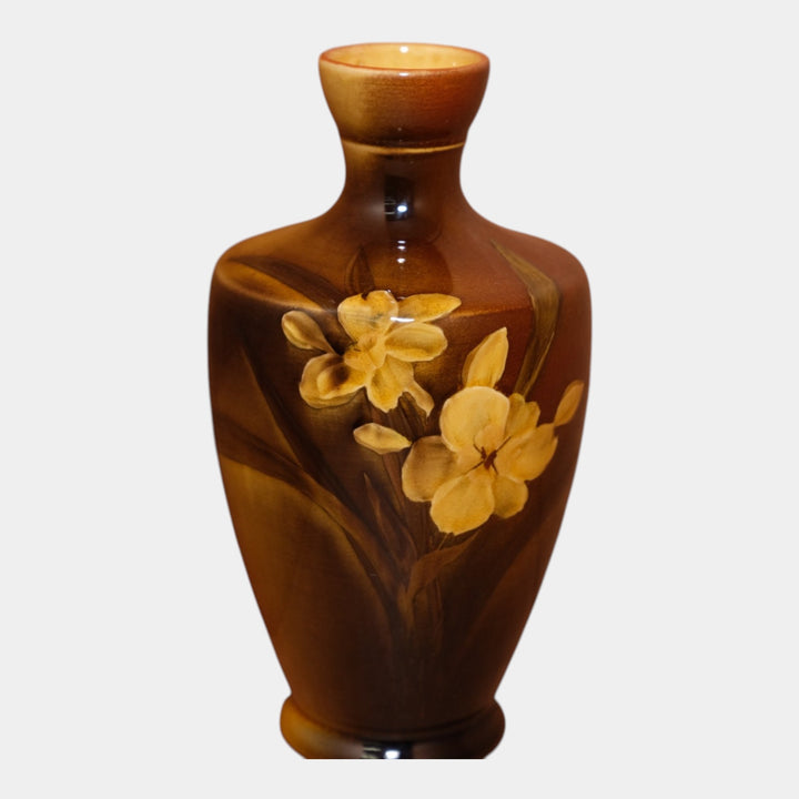 Rookwood 1894 Art Pottery Standard Glaze Floral Decorated Vase 667 Lincoln
