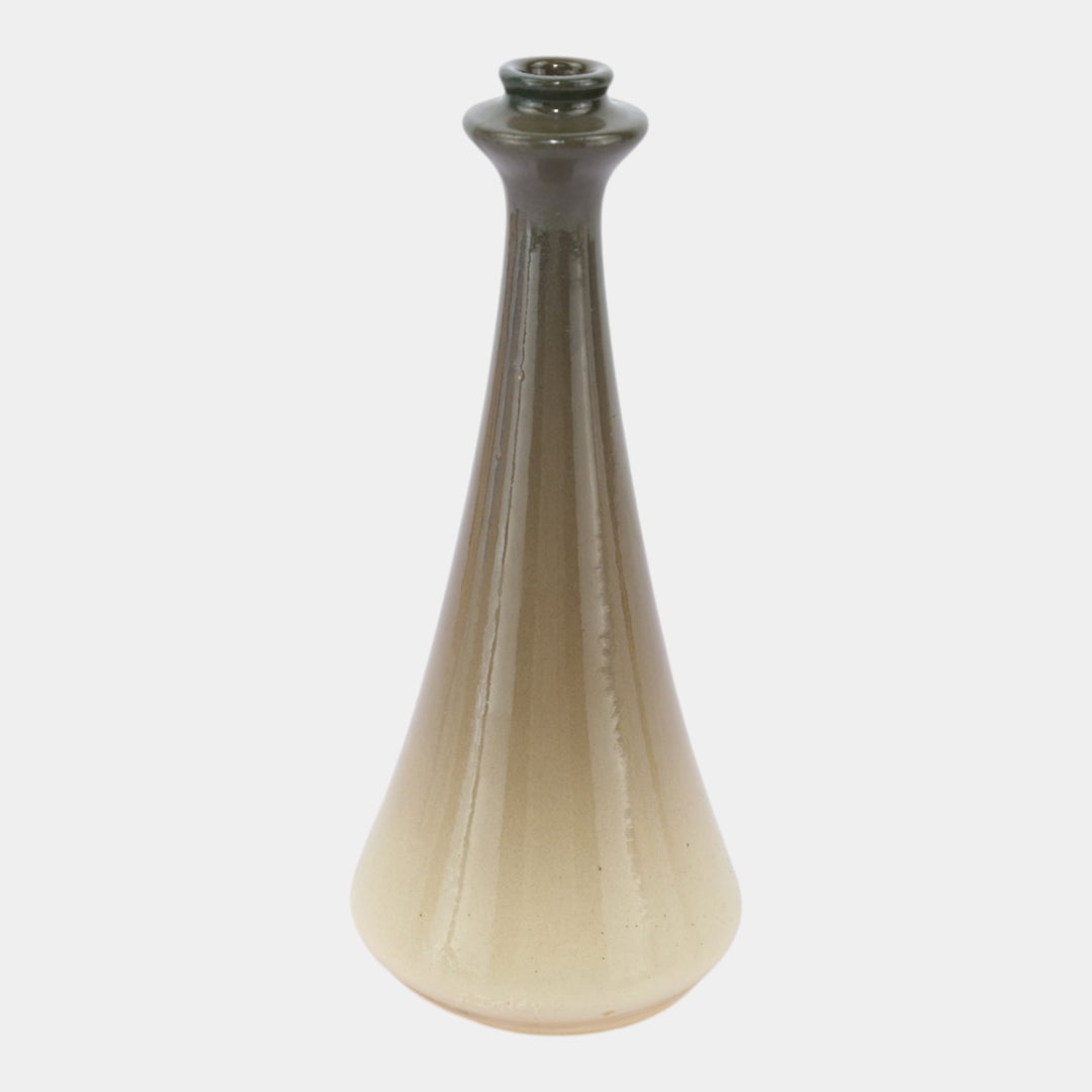 Roseville Rozane Light Early 1900s Art Pottery Floral Pansy Ceramic Bud Vase Imlay
