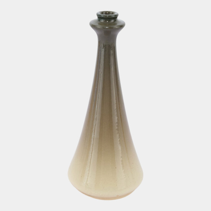 Roseville Rozane Light Early 1900s Art Pottery Floral Pansy Ceramic Bud Vase Imlay