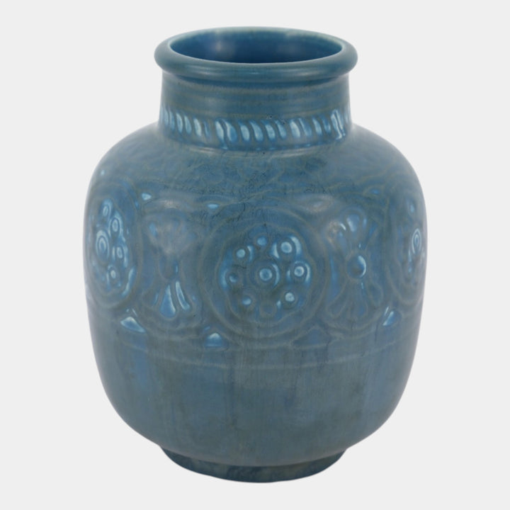 Rookwood 1926 Vintage Arts And Crafts Pottery Ceramic Blue Vase 2913