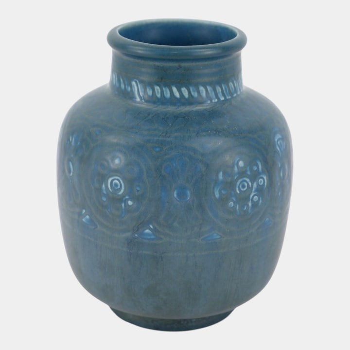 Rookwood 1926 Vintage Arts And Crafts Pottery Ceramic Blue Vase 2913