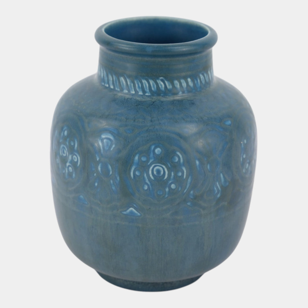 Rookwood 1926 Vintage Arts And Crafts Pottery Ceramic Blue Vase 2913