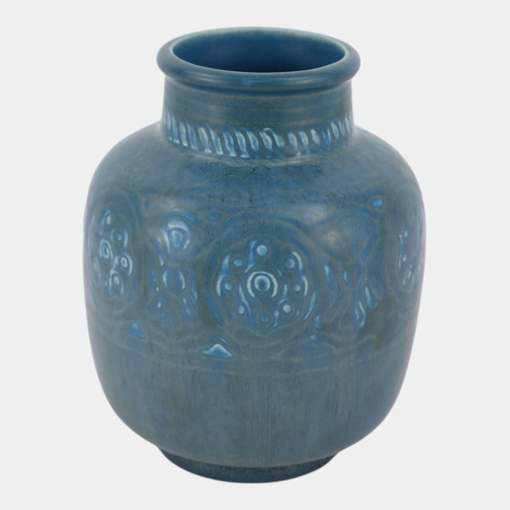 Rookwood 1926 Vintage Arts And Crafts Pottery Ceramic Blue Vase 2913