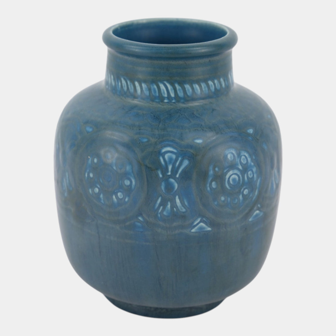 Rookwood 1926 Vintage Arts And Crafts Pottery Ceramic Blue Vase 2913