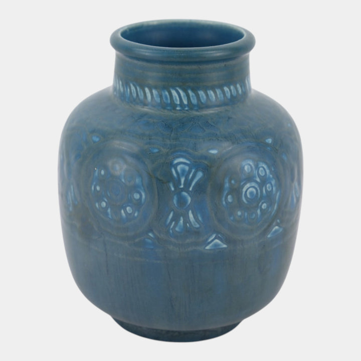 Rookwood 1926 Vintage Arts And Crafts Pottery Ceramic Blue Vase 2913