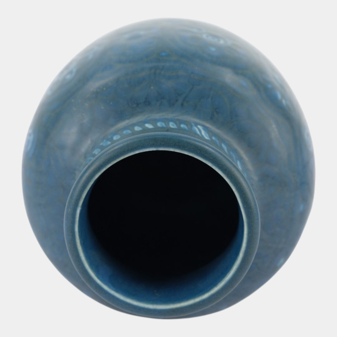 Rookwood 1926 Vintage Arts And Crafts Pottery Ceramic Blue Vase 2913