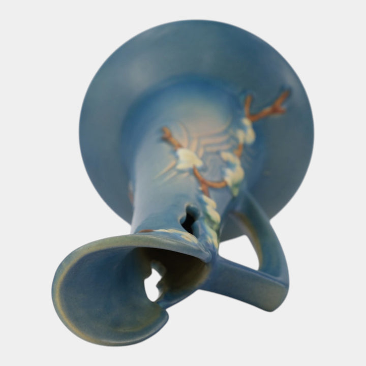 Roseville Snowberry Pink 1947 Vintage Mid Century Modern Pottery Ewer 1TK-10 - Just Art Pottery