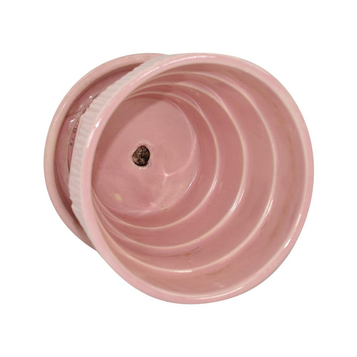 McCoy 1953 Vintage Mid Century Modern Art Pottery Pink Flower Pot Planter 19-4