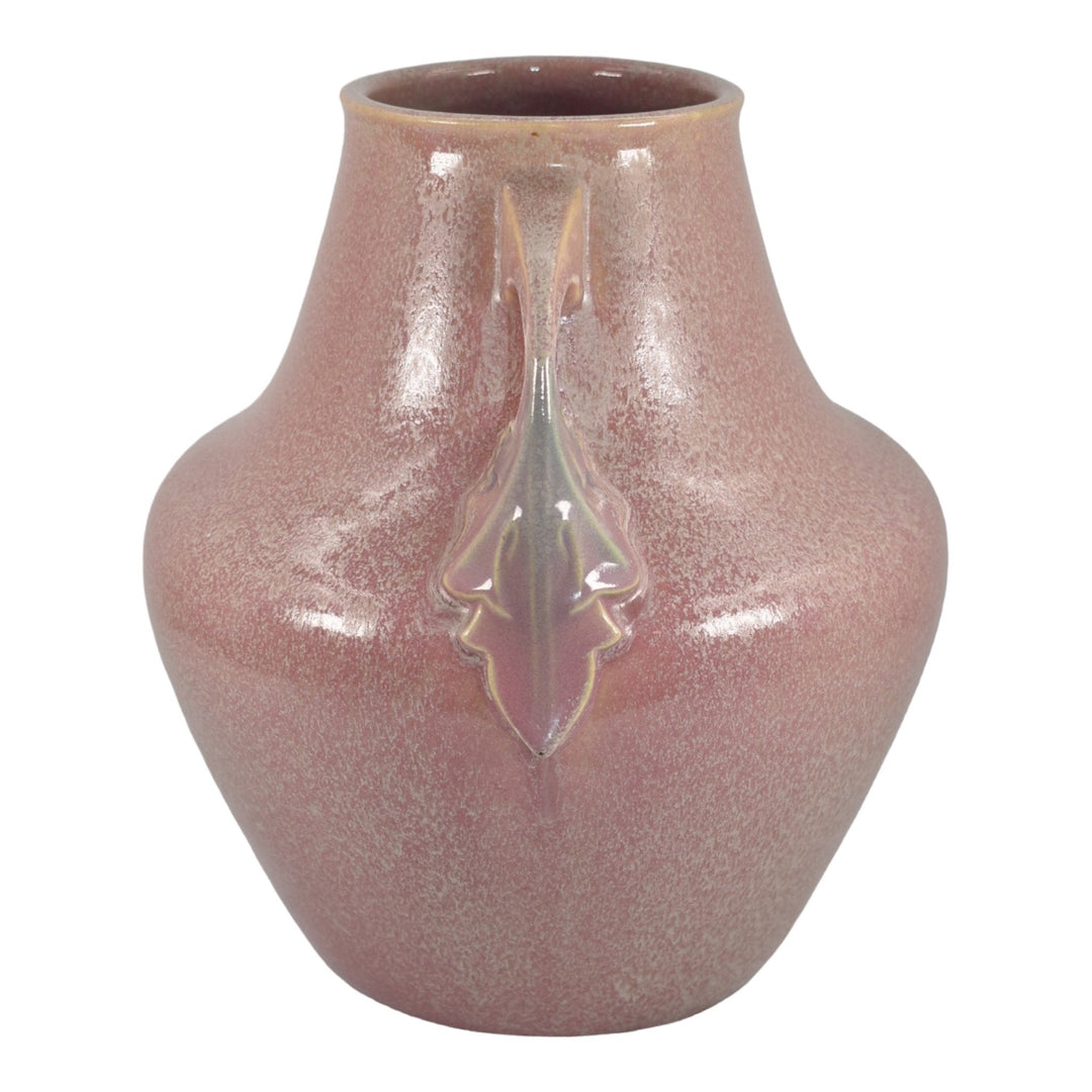 Roseville Tuscany Pink 1927 Vintage Art Deco Pottery Ceramic Flower Vase 348-10