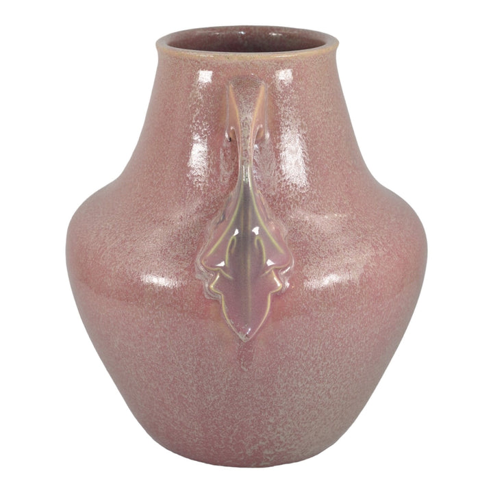 Roseville Tuscany Pink 1927 Vintage Art Deco Pottery Ceramic Flower Vase 348-10