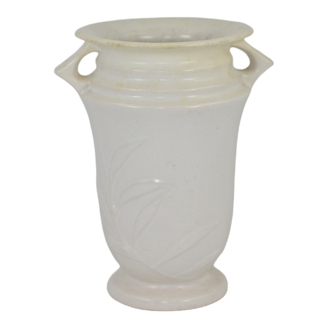 Roseville Ivory II Velmoss 1932 Vintage Art Deco Pottery Ceramic Vase 931-6