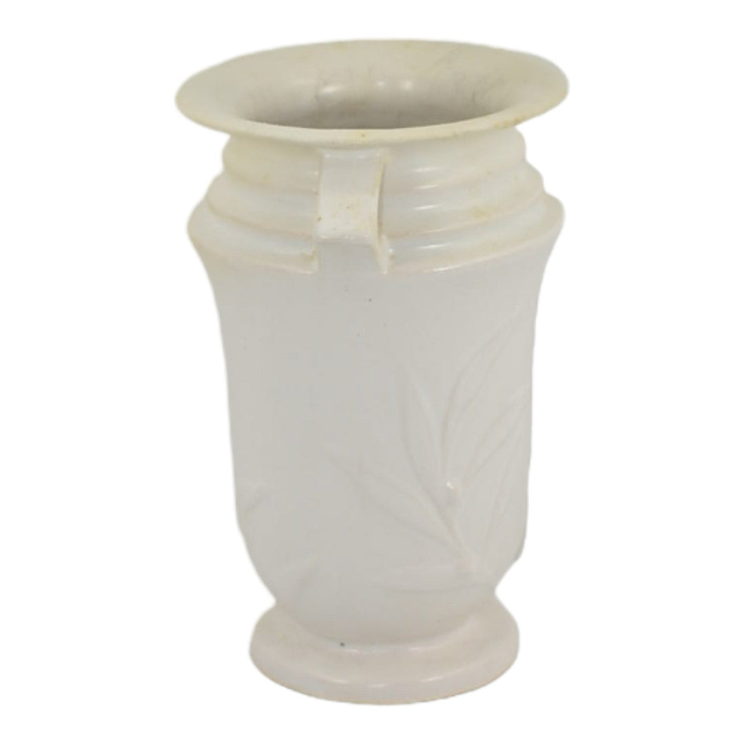 Roseville Ivory II Velmoss 1932 Vintage Art Deco Pottery Ceramic Vase 931-6