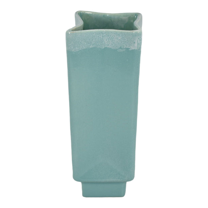 Roseville Keynote 1954 Vintage Mid Century Modern Pottery Ceramic Vase 602-8 - Just Art Pottery