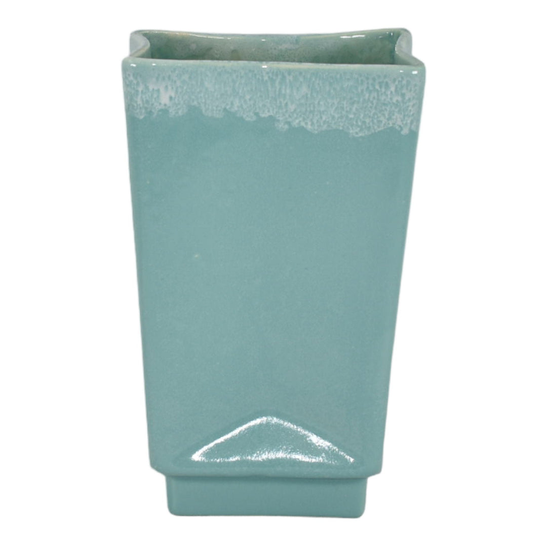 Roseville Keynote 1954 Vintage Mid Century Modern Pottery Ceramic Vase 602-8 - Just Art Pottery