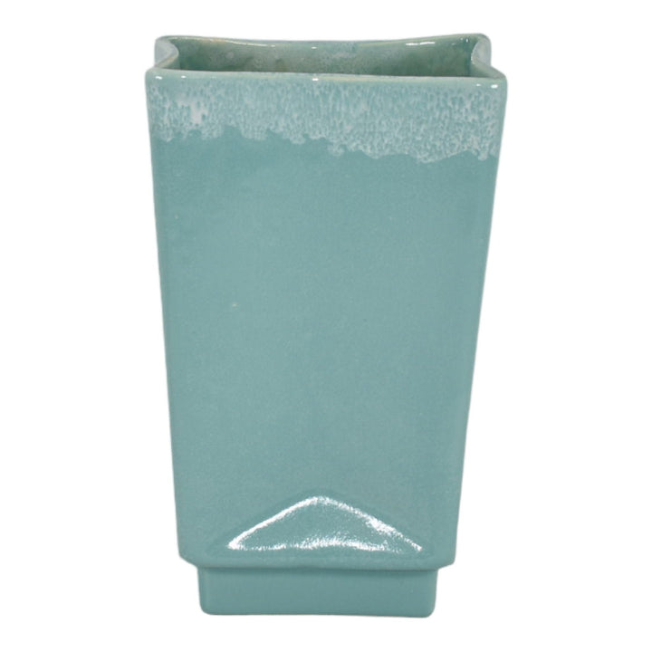 Roseville Keynote 1954 Vintage Mid Century Modern Pottery Ceramic Vase 602-8 - Just Art Pottery
