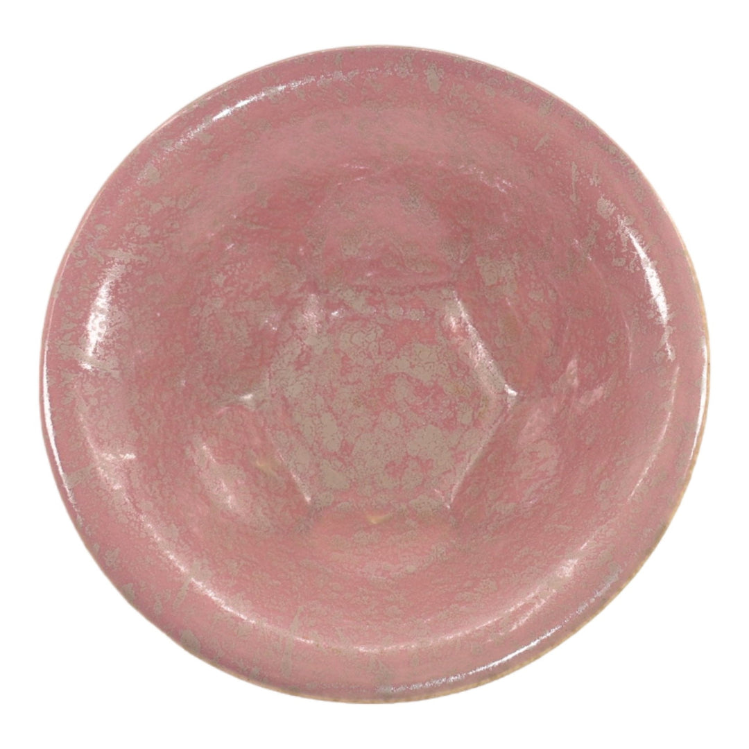 Roseville Tuscany Pink 1927 Vintage Art Deco Pottery Ceramic Bowl 172-9