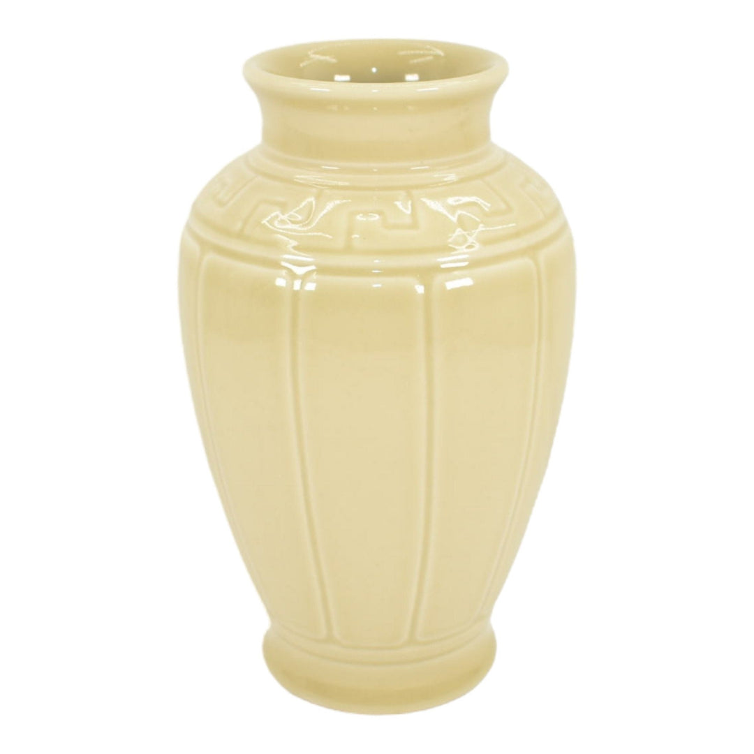 Rookwood 1950 Vintage Art Pottery Ivory Ceramic Demonstration Vase (Menzel)
