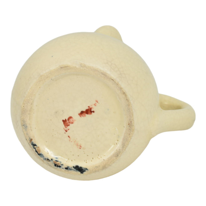 Roseville Creamware Juvenile 1910 Art Pottery Chick Side Pour Ceramic Creamer