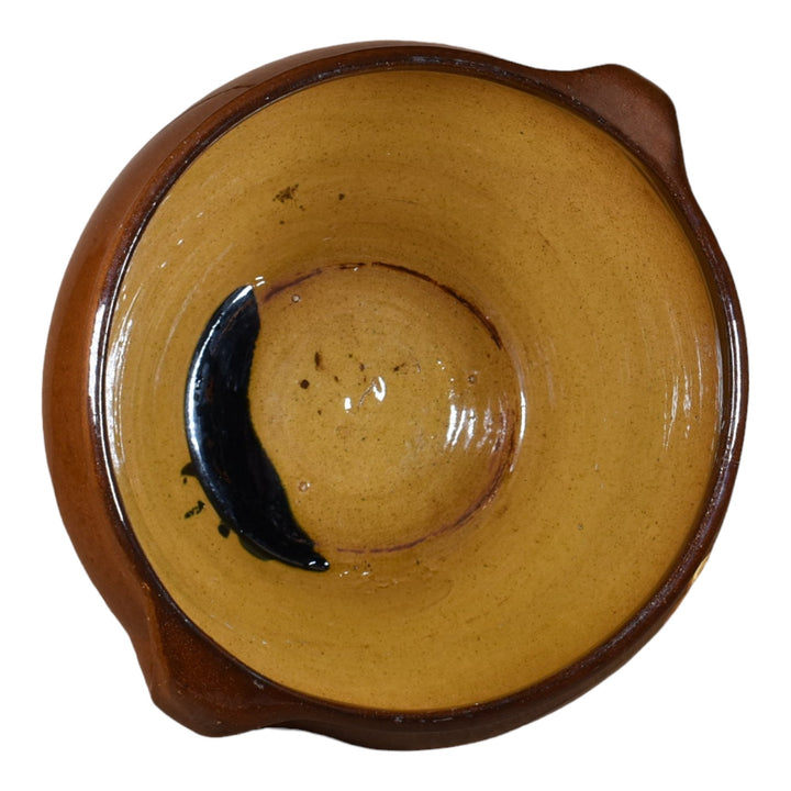 McCoy Loy-Nel-Art 1900s Pottery Standard Glaze Crocus Jardiniere Planter 205 - Just Art Pottery