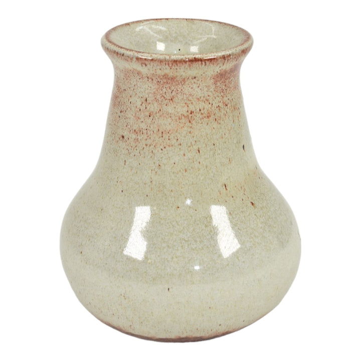 Pine Ridge Sioux Dakota Pottery Hand Made Cream Native American Vase Cottier