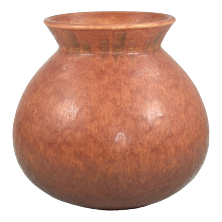 Roseville Windsor Brown 1931 Vintage Art Pottery Ceramic Flower Vase 547-6